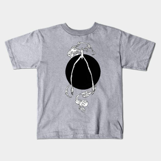 The Lucky Bone Kids T-Shirt by rottenfantom